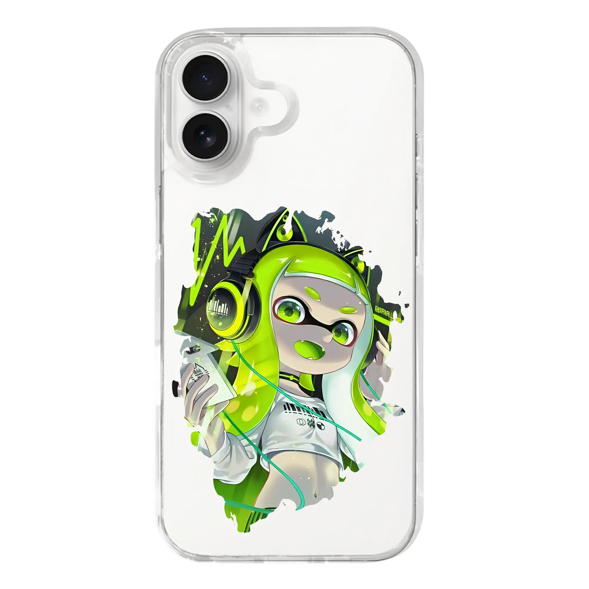 スプラトゥーン グッズ,インクリング - iPhone 17シリーズ 透明スマホケース – 薄型・耐衝撃・精密フィット保護カバー